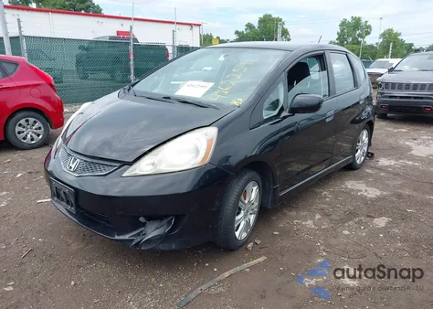 2009 Honda Fit Sport from USA, damaged, VIN JHMGE88499S050093
